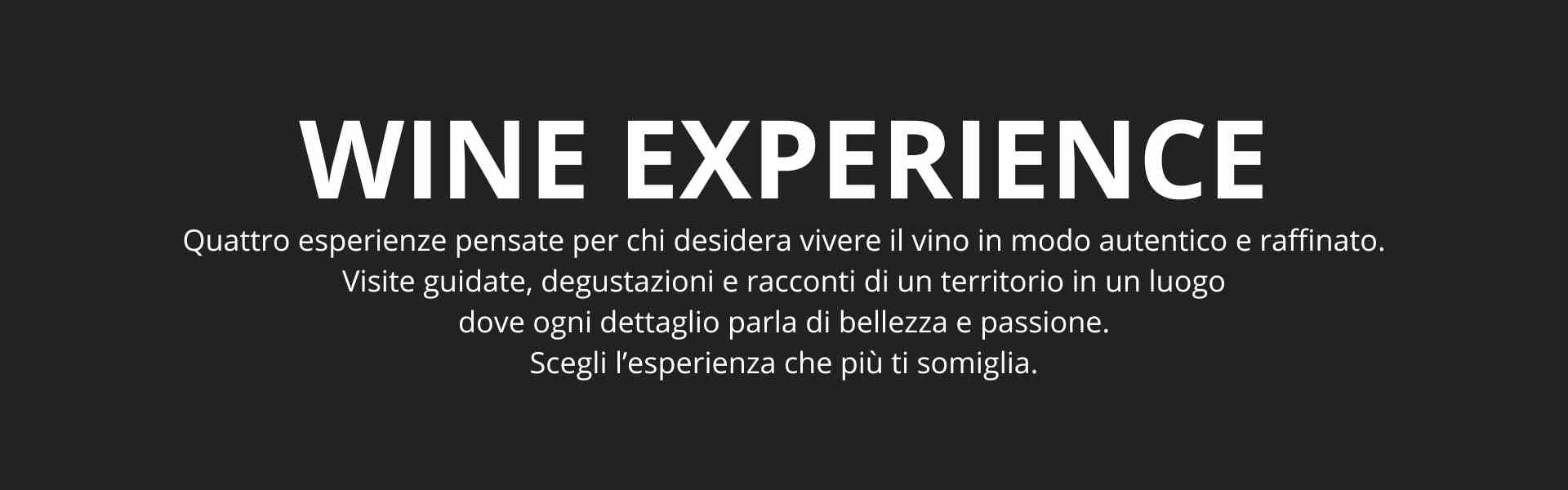 WINE EXPERIENCE